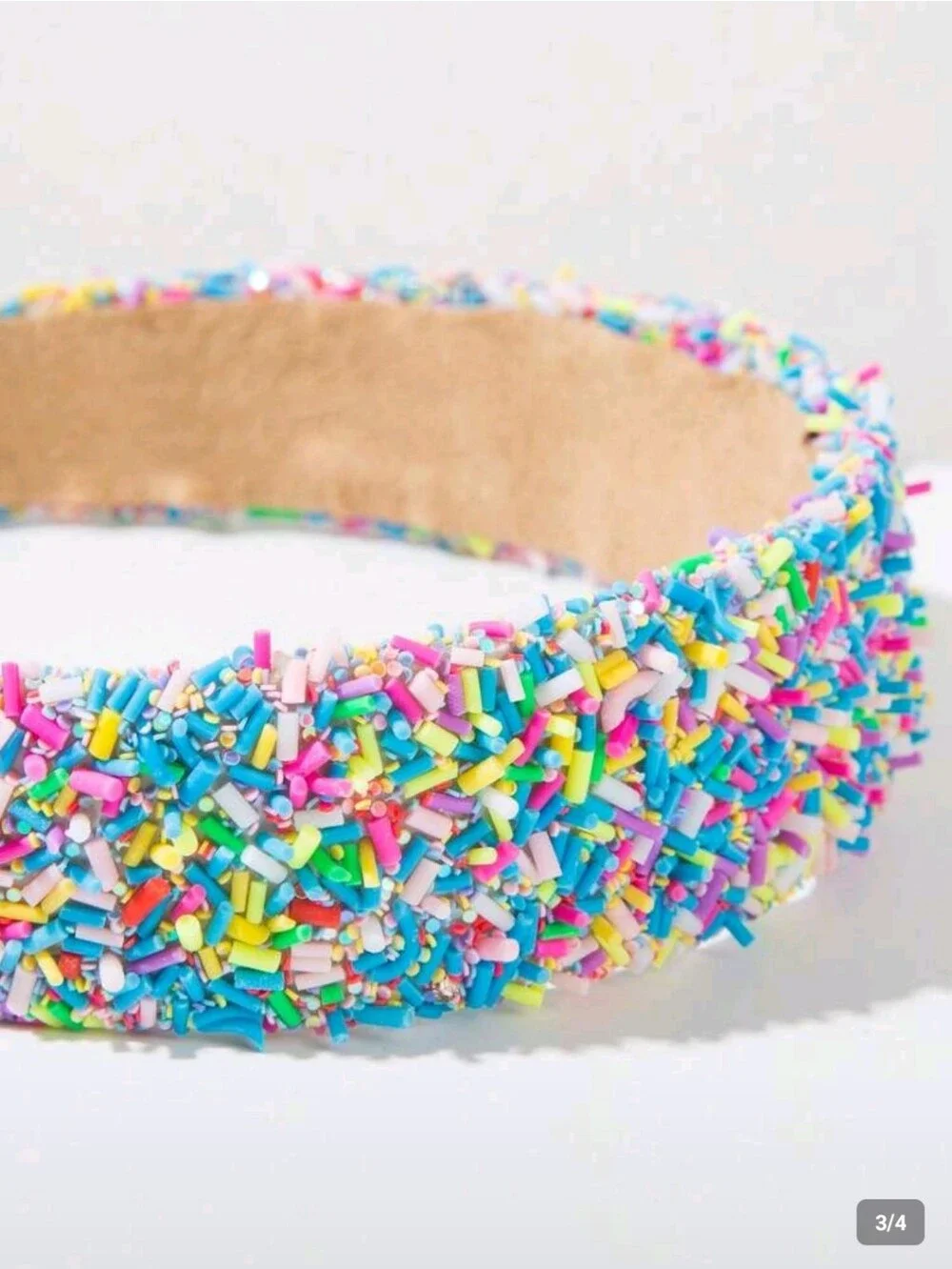Blue Colorful Candy Sprinkle Headband